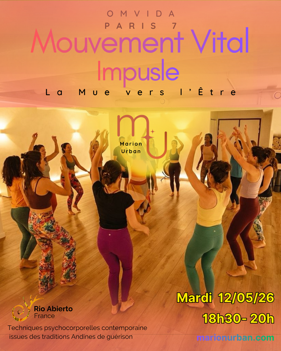 Mouvement Vital Impulse - 12/05/2026 à Omvida Paris 7